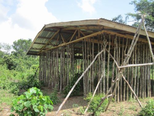 Community school under construction