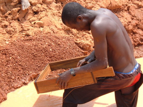 Artisanal Diamond Mining in Angola