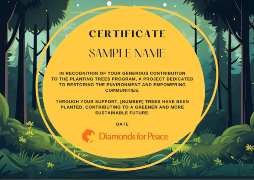 Tree certificate sample