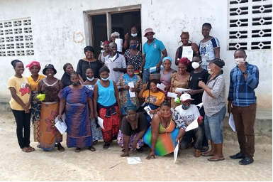 Training participants